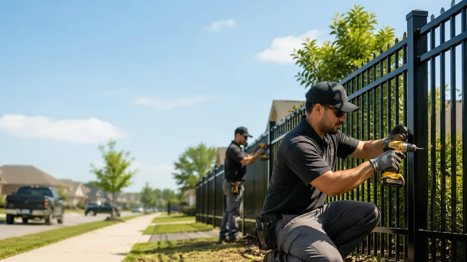 Metal Fence Installation in Shirley, MA